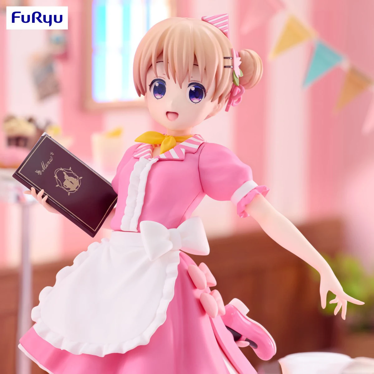 متوفر في المخزون شخصية FuRyu الأصلية المطلية مسبقًا ثلاثية-Try-iT Gochuumon Wa Usagi Desu Ka؟ بلوم هوتو كوكوا العشاء الأمريكي الإصدار. كاواي #2