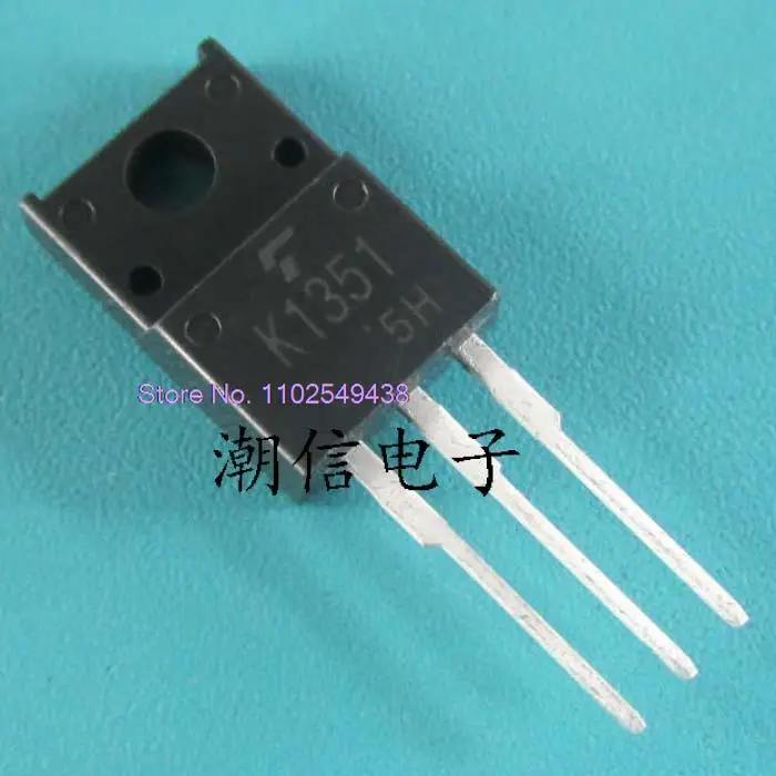 

10PCS/LOT K1351 2SK1351 5A 500V