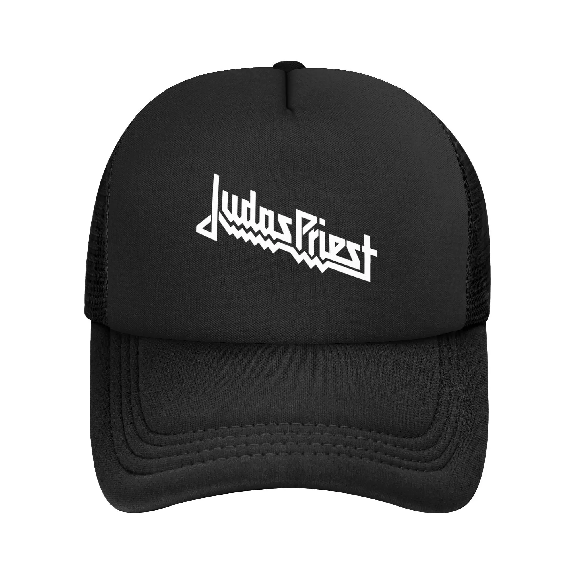 

Adult Judas Priest Metal Band Trucker Hat Mesh Baseball Caps Snapback Caps Metal Punk Hat Sun Hats Adjustable Sun Caps Summer