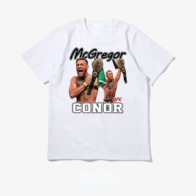 Conor McGregor T shirt For men hotsale MMA boxing lover short sleeve cloth