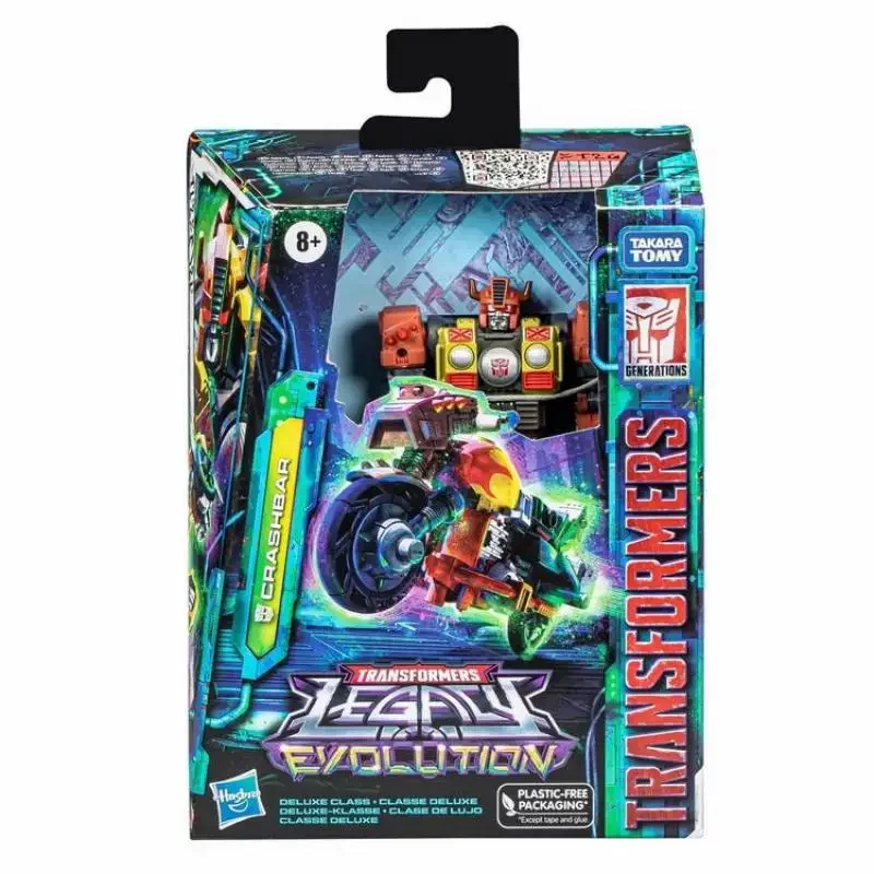 Hasbro Transformers Toys Legacy Evolution Crashbar Deluxe Class 5,5 pulgadas figura de acción regalo F7195