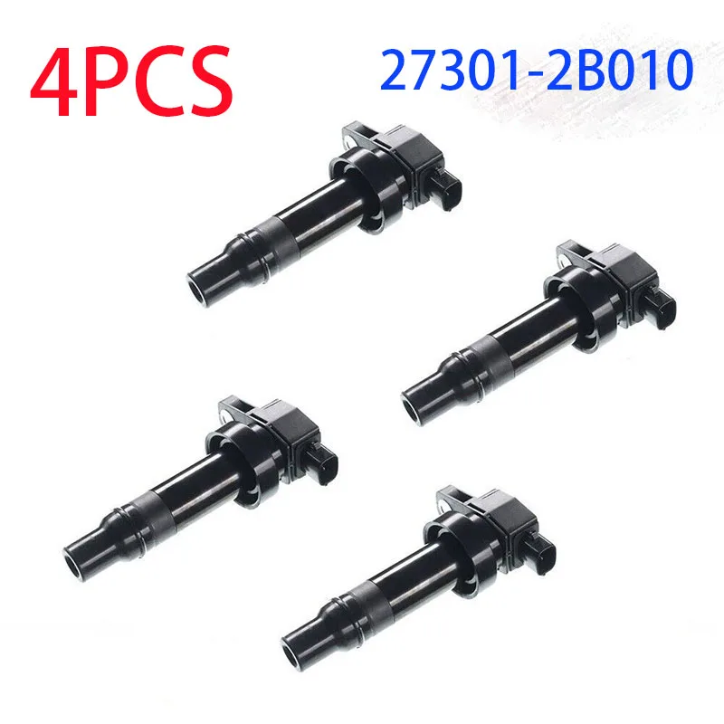 

4PCS 27301-2B010 Ignition Coil Set For HYUNDAI I30 I20 Venga for Kia Rio Soul Ceed Veloster 273012B010