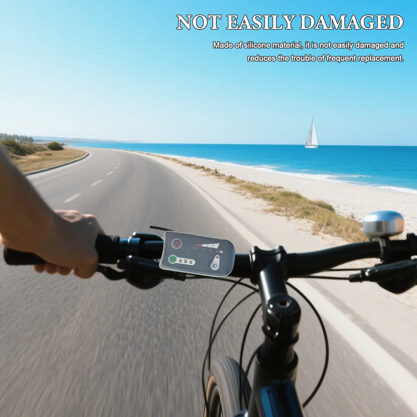 

Bicycle Meter Screen Protector Clear Non-Slip Silicone Cover For 790/810 Display Electric Bike Monitor Waterproof Dust Shield