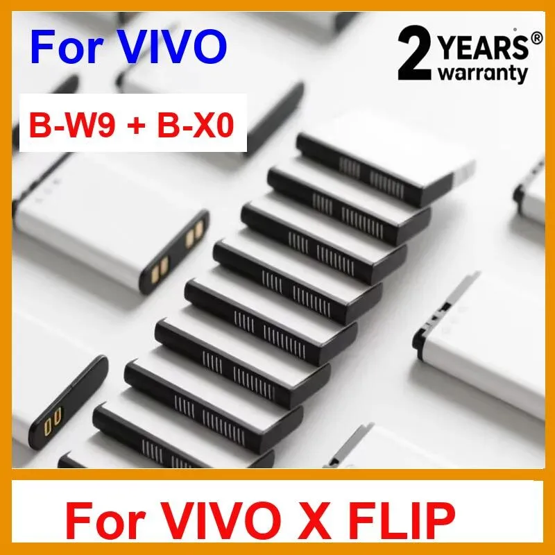 

Stable Power Supply 1181Mah 3173Mah Mobile Phone Battery B-W9 + B-X0 For Vivo X Flip Good Low-Temperature Performance