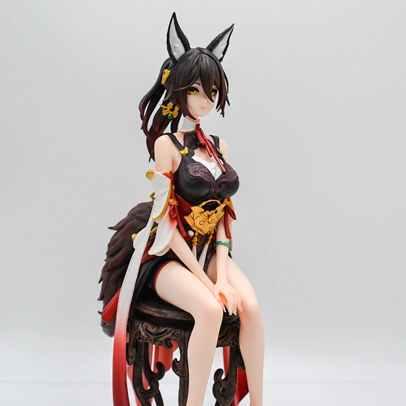 28 سنتيمتر هونكاي: ستار السكك الحديدية Tingyun مثير أنيمي فتاة الشكل Houkai Gakuen Tingyun عمل الشكل Acheron تمثال نموذج دمية ألعاب الدمى