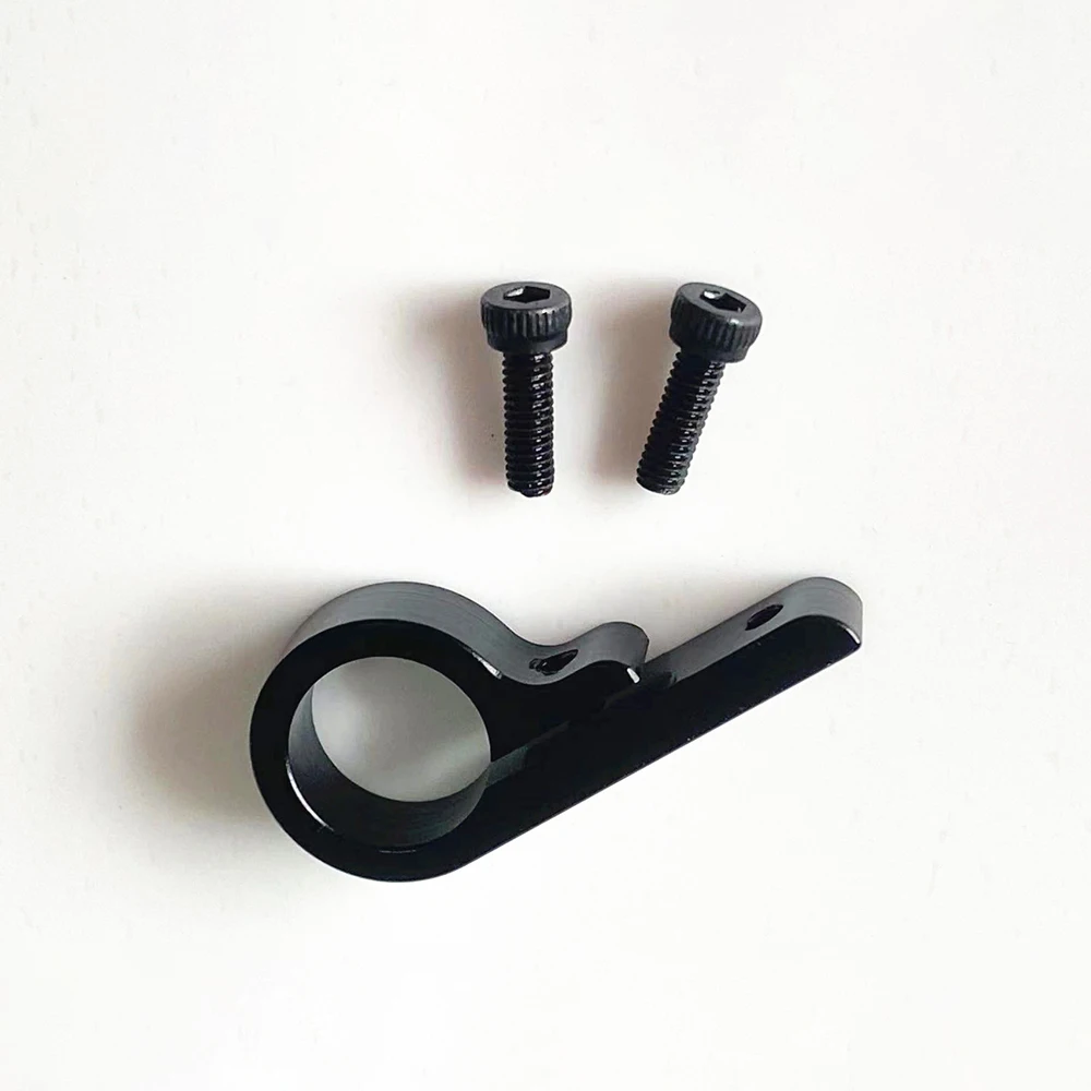 Type 9 10mm Fuselage Foot Bracket Connector Model Airplane Accessories Black, Remote Control Carbon Plate Connector