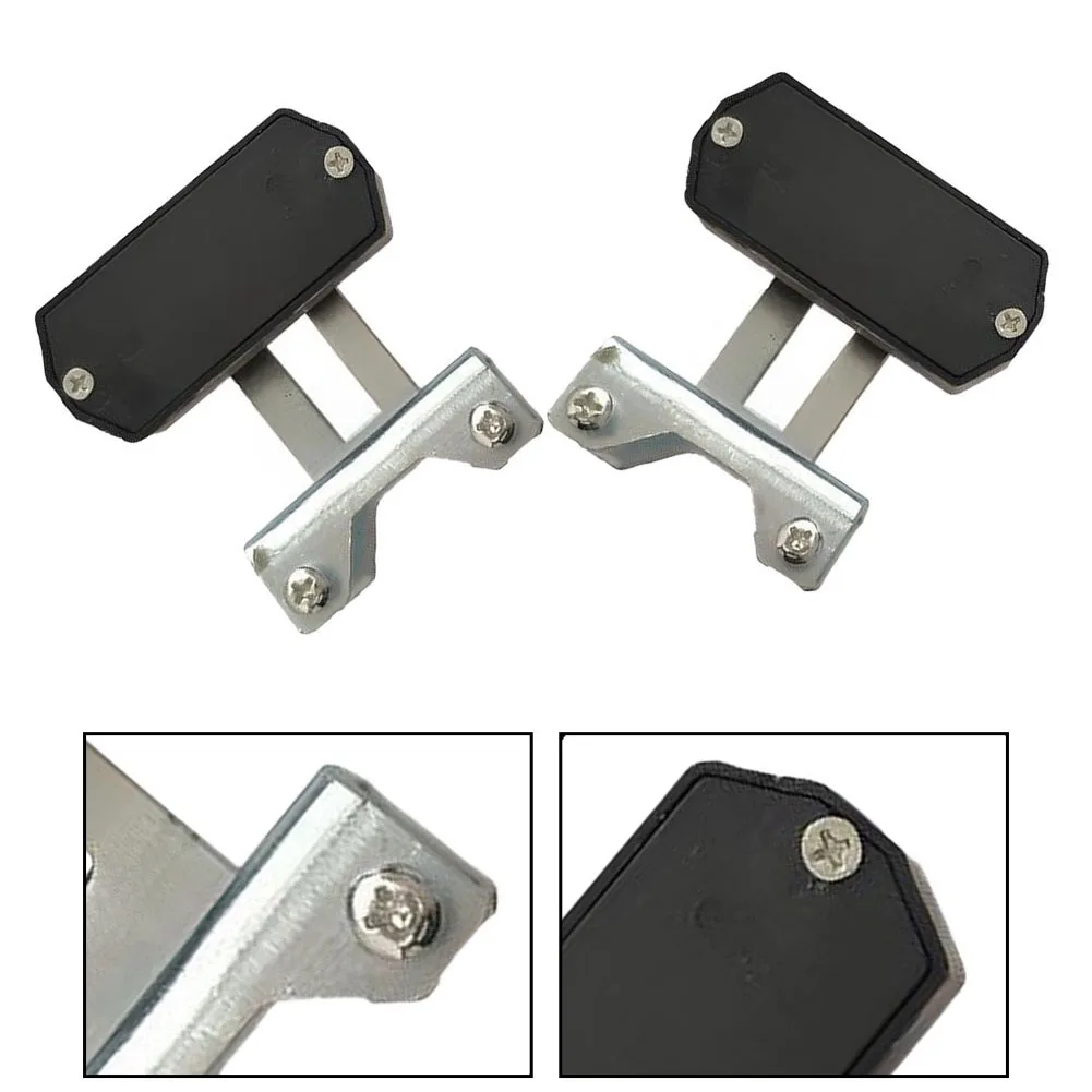 Sliding Gate Opener Magnet Square Nylon Fiberglass For Magnetic Limit Switch Door Opener System With Bracket Waterproof Black