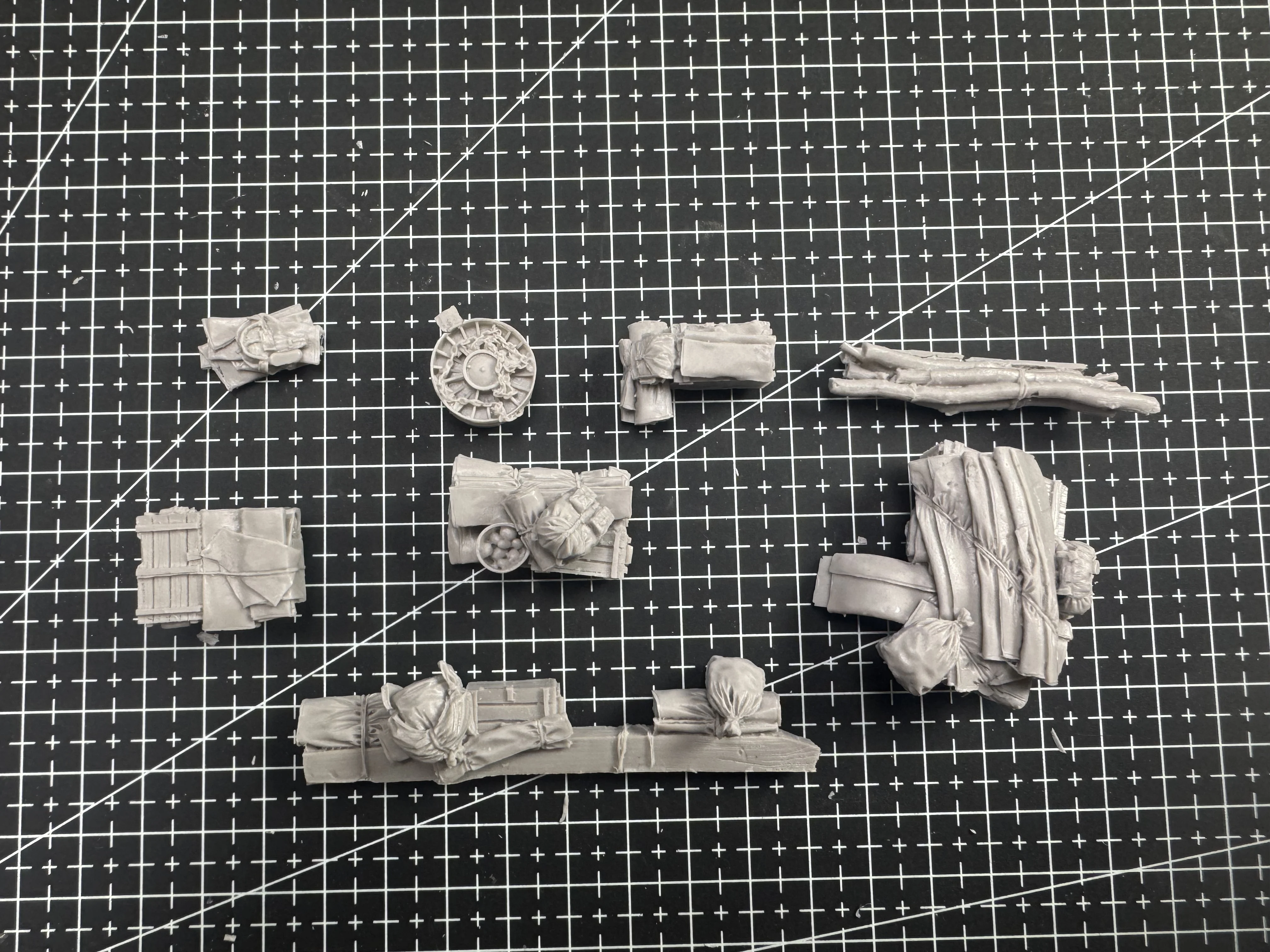 

1:35 Casting Resin Model Assembly Kit, GK, Resin KV1 Tank Wrapping, Unpainted, Needs To Be Assembled