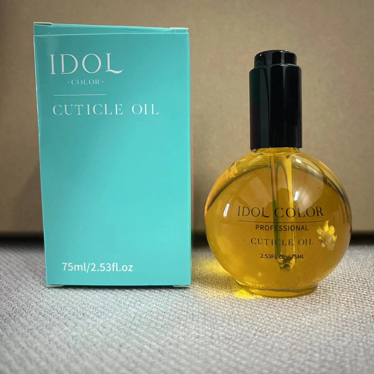 Cuticle Oil 2.53Oz with Brownie Flavor - Repairs & Restores Cuticles - Organic Spa Treatment for Stronger, Healthier Nails