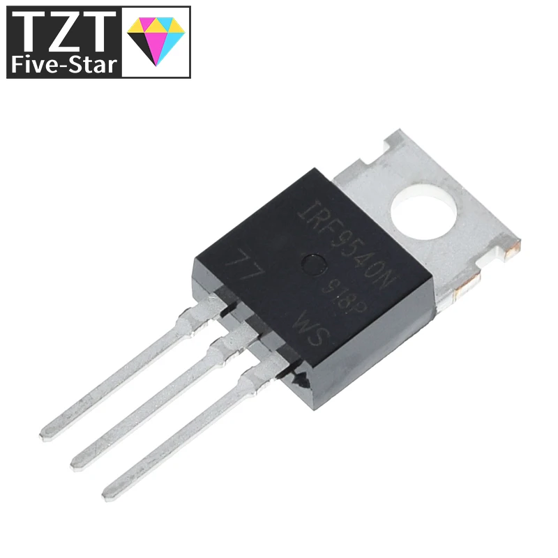 10/30 Stück IRF9540N IRF9540 23A 100V Spannungsreglermodul – Detail 4