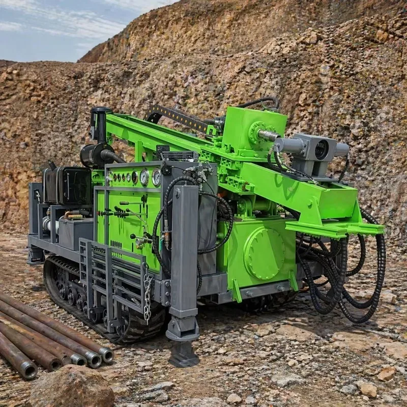 Customized High Quality 600m 800m 1000m 1600m Crawler Core Drill Rig Mining Crawler Full Hydraulic Core Drilling Rig