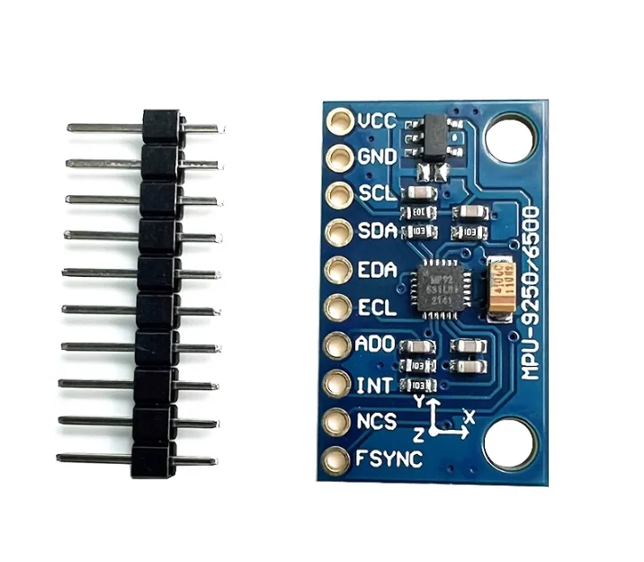 MPU-9250 GY-6500 9-محور وحدة الاستشعار I2C/SPI الاتصالات Thriaxis جيروسكوب التسارع المجال المغناطيسي ثلاثي المحاور