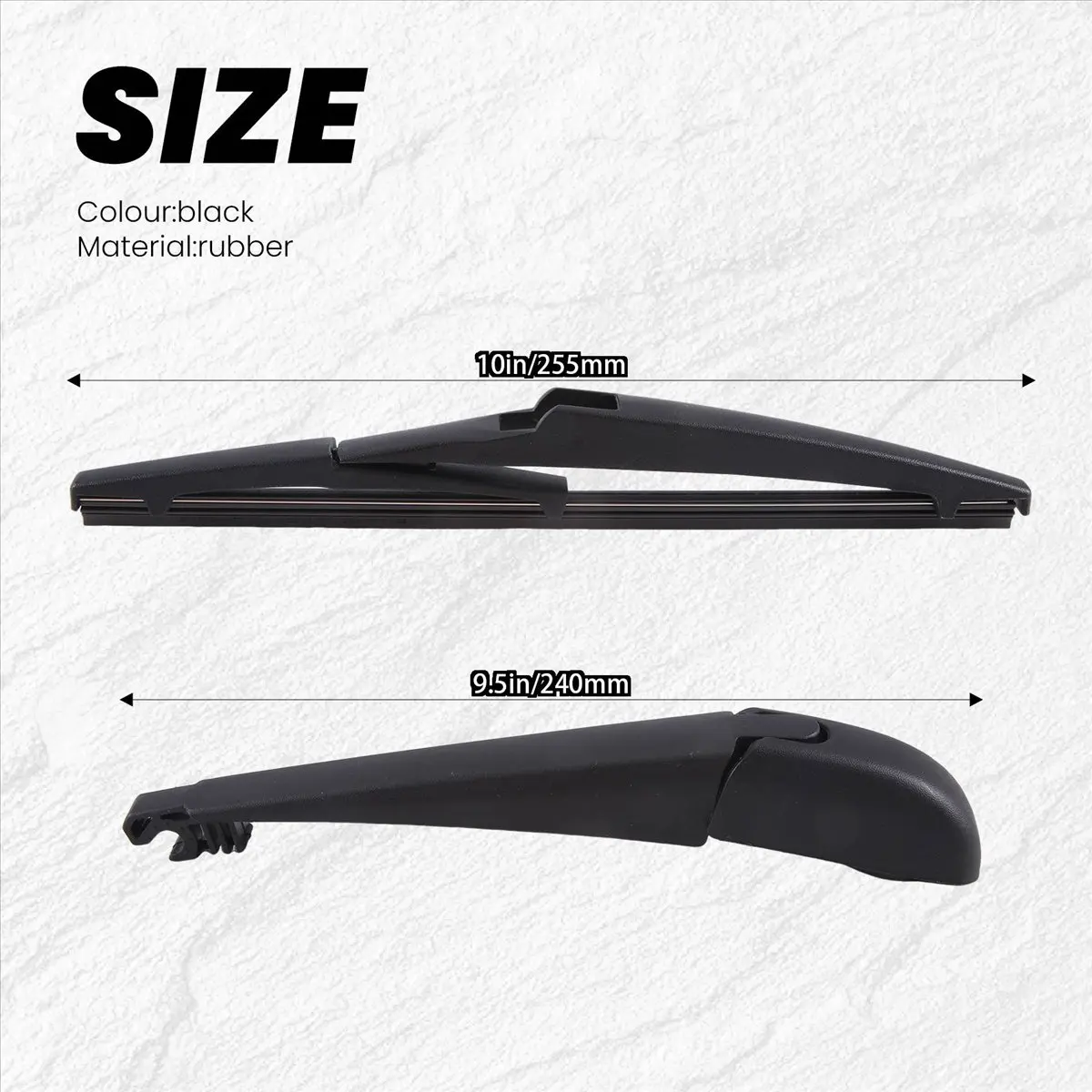11.11for 2013-2017 Rear Wiper Blade Set 85242-42040 Factory Replacement Accessories Parts