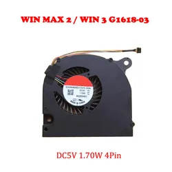 Mini Laptop UMPC CPU FAN For GPD WIN MAX2 EG50060S2-C07C-S9A WIN 3 G1618-03 DC5V 1.70W 4Pin WIN MAX 2 New