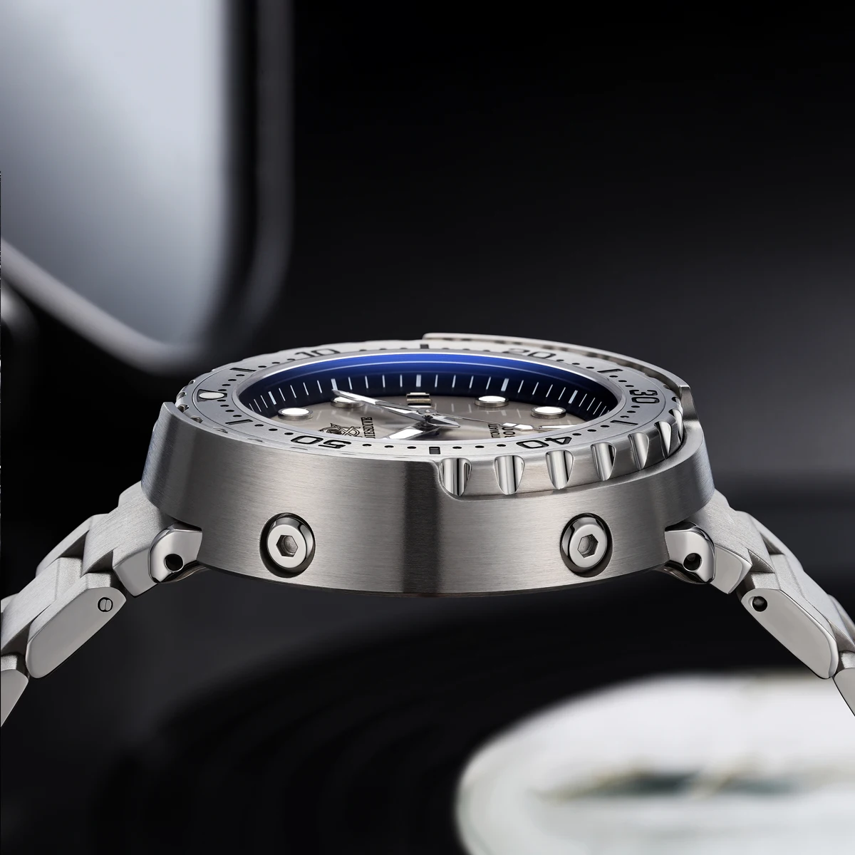 ADDIESDIVE Classic Tuna NH35 Men's Mechanical Watch Sapphire Glass Stainless Steel Luxury Automatic Man Wristwatch Reloj Hombre