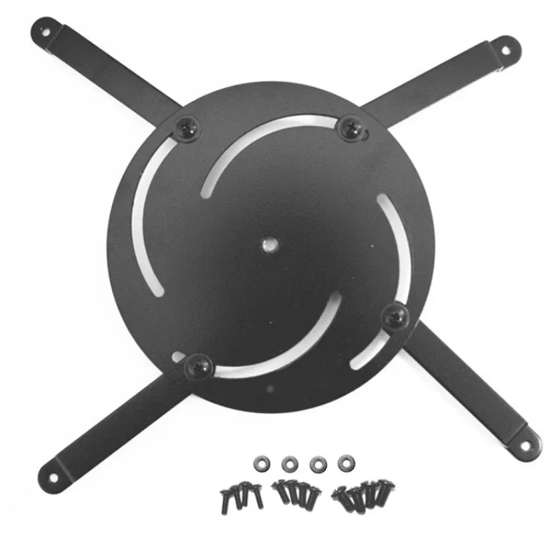 

Floor To Ceiling Wall Bracket Claw Plate Spherical Universal Bracket Three Hole Four Hole Projector Bracket Adapter