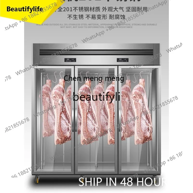 

2003 Commercial Hanging Meat Preservation Cabinet Fresh Meat Refrigerated Display Cabinet Vertical Acid Removal Freezer