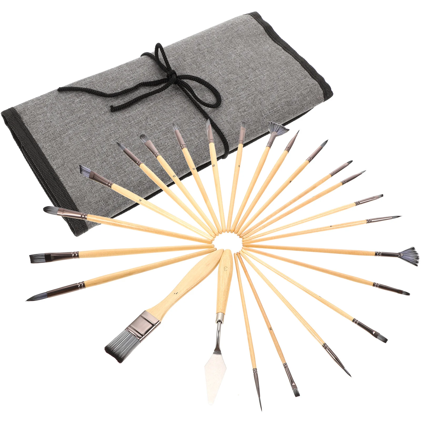 

1Set Artist Paint Brushes Set Premium Painting Brushes for Oil Watercolor Acrylic Face Gouache Painting