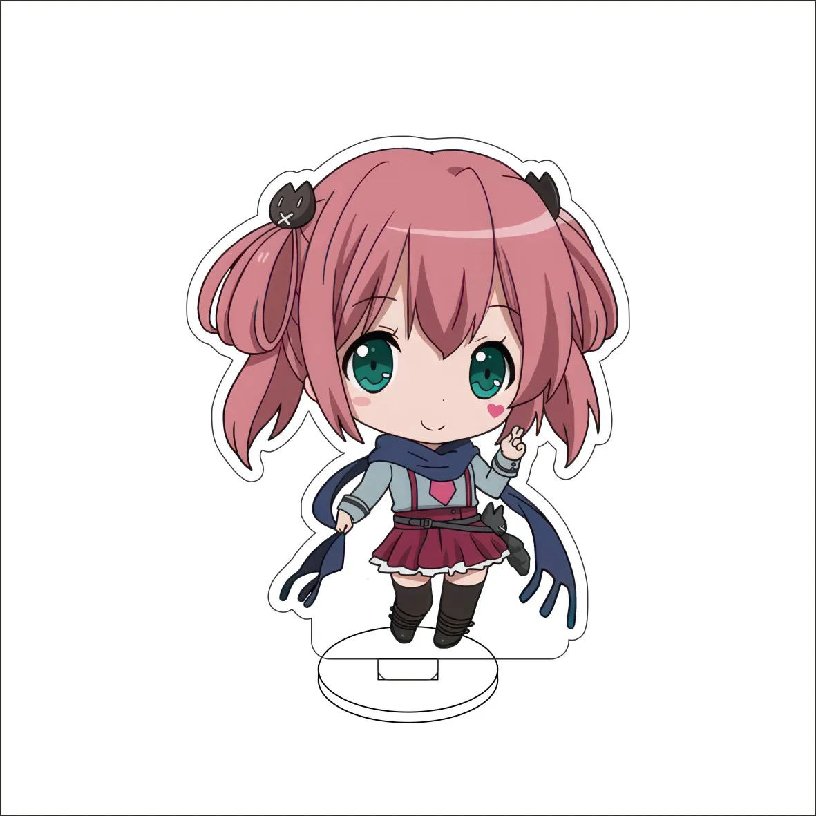 10 سنتيمتر أنيمي الحب Chunibyo الأوهام الأخرى الشكل حامل نموذج تاكاناشي ريكا/نيبوتاني شينكا لطيف زخارف مكتب الدائمة علامة الهدايا
