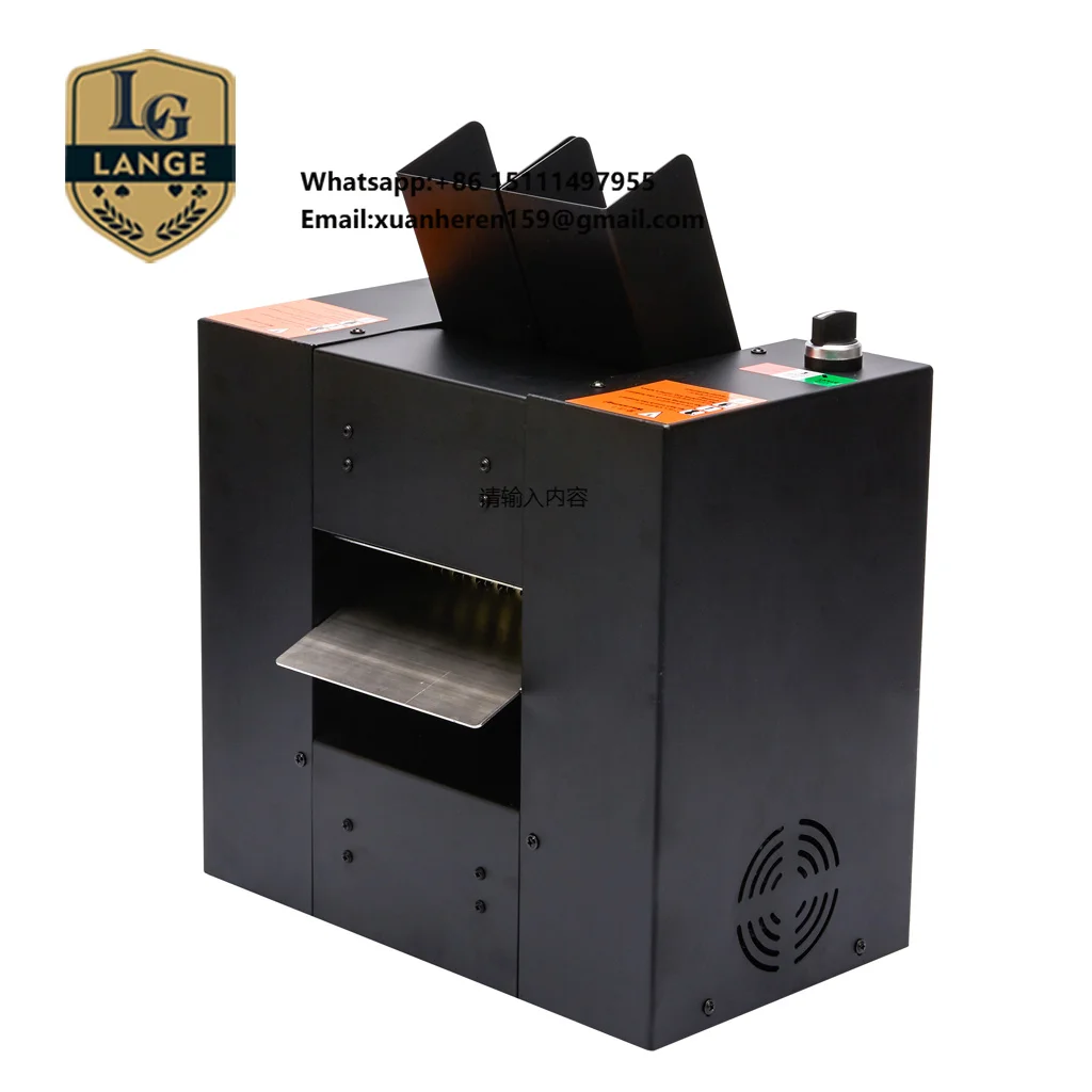 

Professional Automatic Casino Poker Shredder Machine Shuffle Machine with Easy Instructions