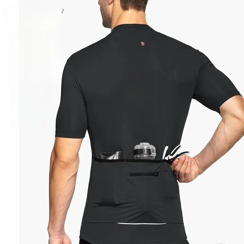 

Semi-Zip Learner Riding Sweatshirt High Quality Casual Riding Bike Short Sleeve Bike Shirt Uniform