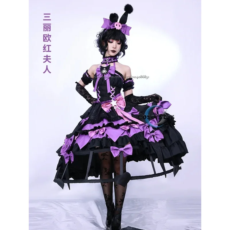 

asdh8@Identity V Bloody Queen Mary Cosplay Costume Role Play Comic Con Dress Hallowmas Party Wigs Animation PropCOSda@