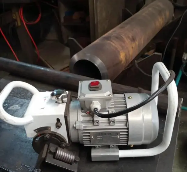 TP-BM15 Handgreep Draagbare Plaat Afschuining Rand Freesmachine voor Metalen Plaat Stalen Plaat Beveler