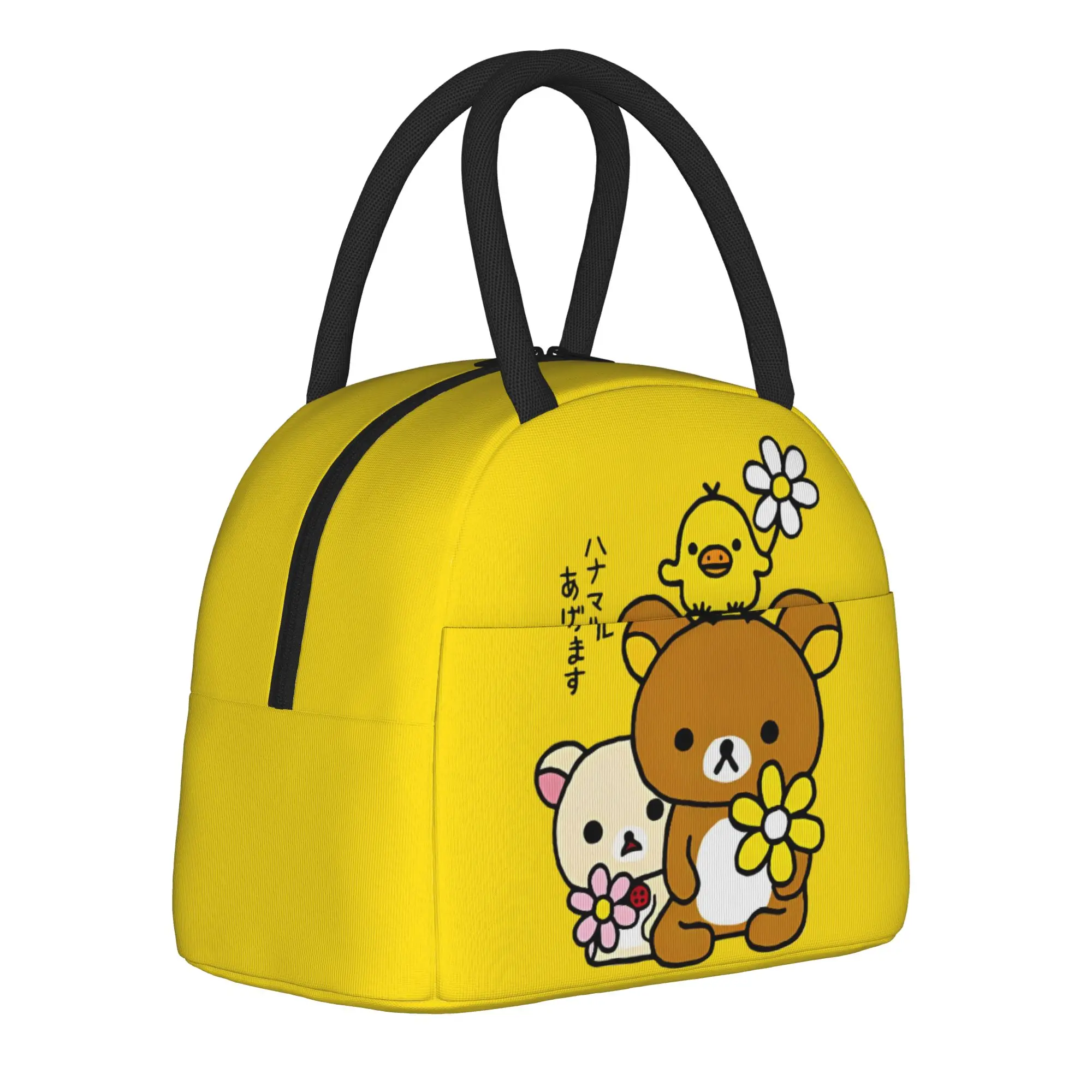 bolsas-termicas-rilakkuma-a-prova-de-vazamentos-com-ursos-e-animais-fofos-lancheira-termica-bolsa-de-almoco-para-escola-e-atividades-ao-ar-livre