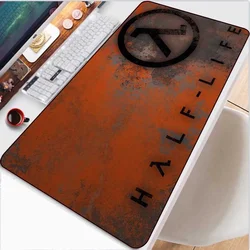 Gamer Half Life Large Mouse Pad Laptop Game Anime Keyboard Carpet Game Accessories Mouse Pad  Anti-skid Mat Gaming Mousepad Xxl