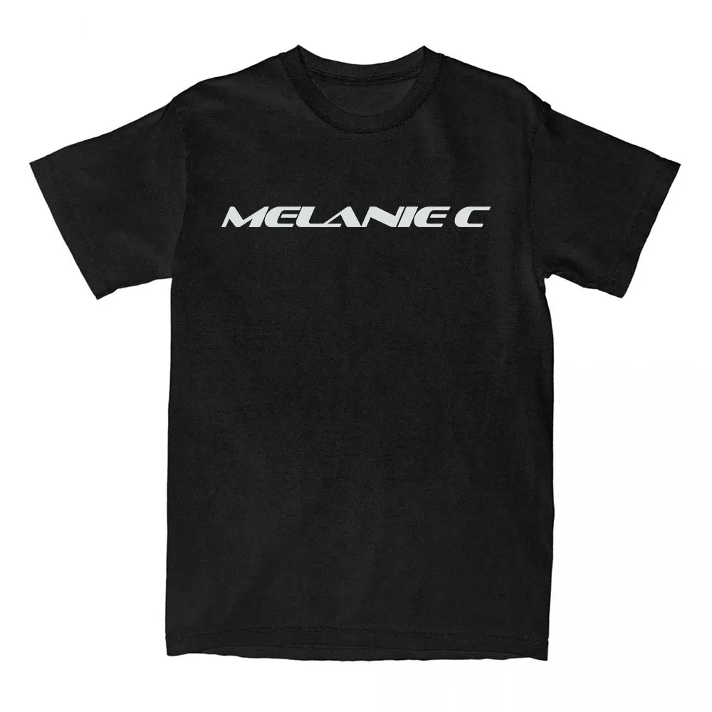 Melanie C Logo Druck T-shirt Streetwear Unisex Baumwolle Kurzarm Lose Weibliche T-shirts Grafik Kleidung Frauen Männer Tees Top