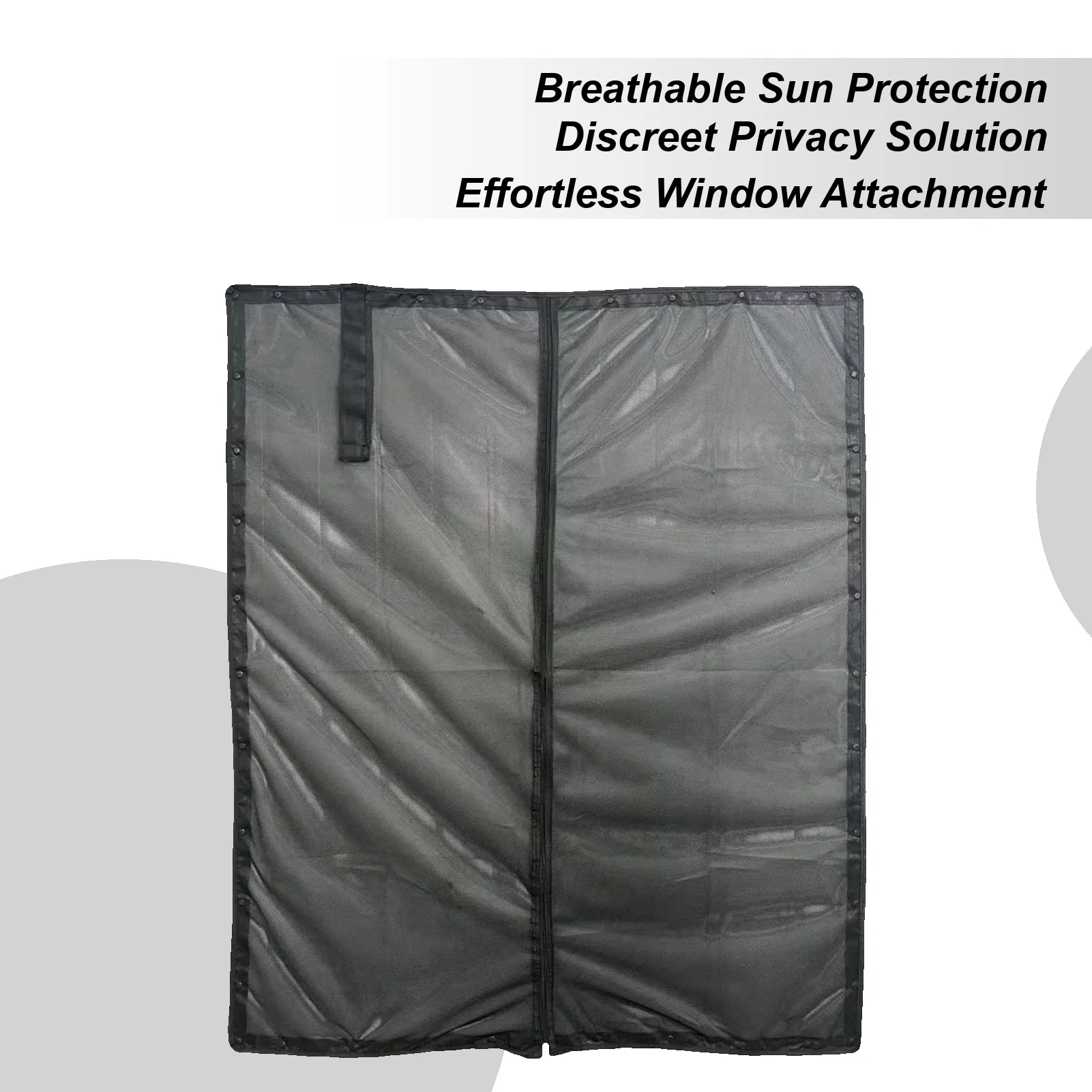 

RV Magnetic Door Screen Magnetic Fly-Proof Net Replacement Privacy Screen Protective Door Net For Camping Outdoor Adventure Road