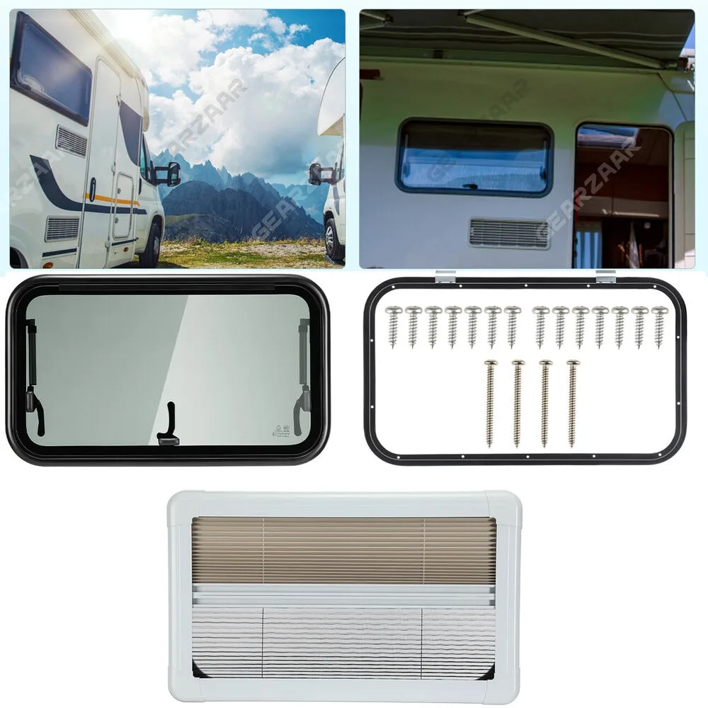 Camper Cassette Window Hinged Blinds Caravan Motorhome Horsebox Boat 700*450mm