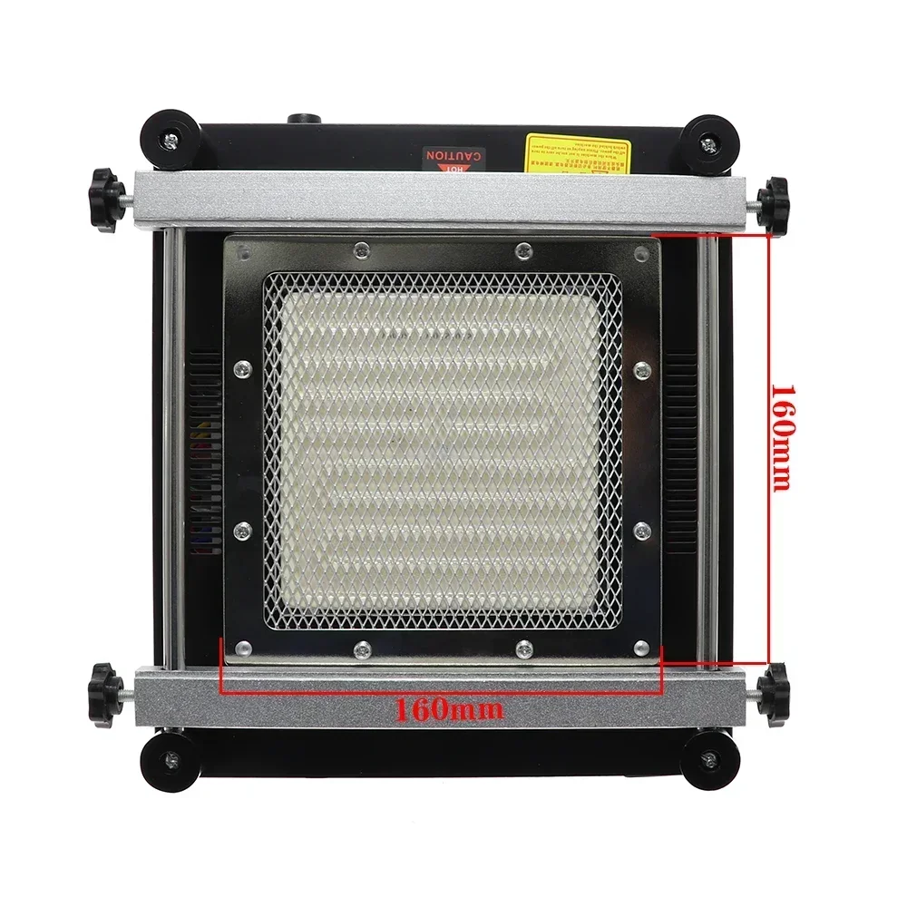 863 3 in 1 Digital Hot Air Heat Gun BGA Rework Soldering Station Electric Soldering iron IR Infrared Preheating Station