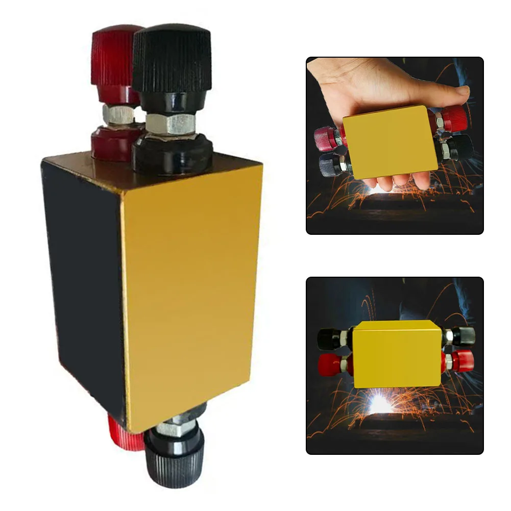 

Pocket Welding Machine Electric Welder Yellow Portable DC Welding Machine Stable Welding Performance User-friendly Operation