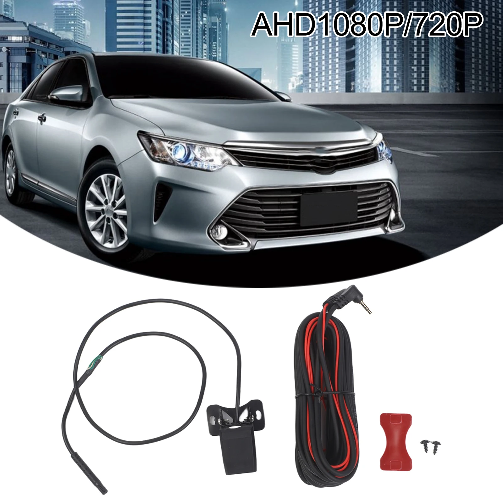 AHD Rearview Camera for Driving Recorder Mounting AHD1080P 720P Resolution Support Vehicle Reversing and Parking Tasks