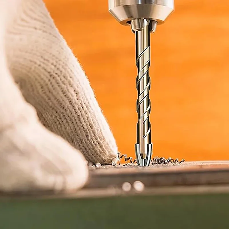 12/7/4 pièces ensemble de forage de carrelage à tige hexagonale perceuse à verre ensemble de forets de maçonnerie 3-12mm perceuse perceuse en céramique ensemble d'outils de forage de carrelage