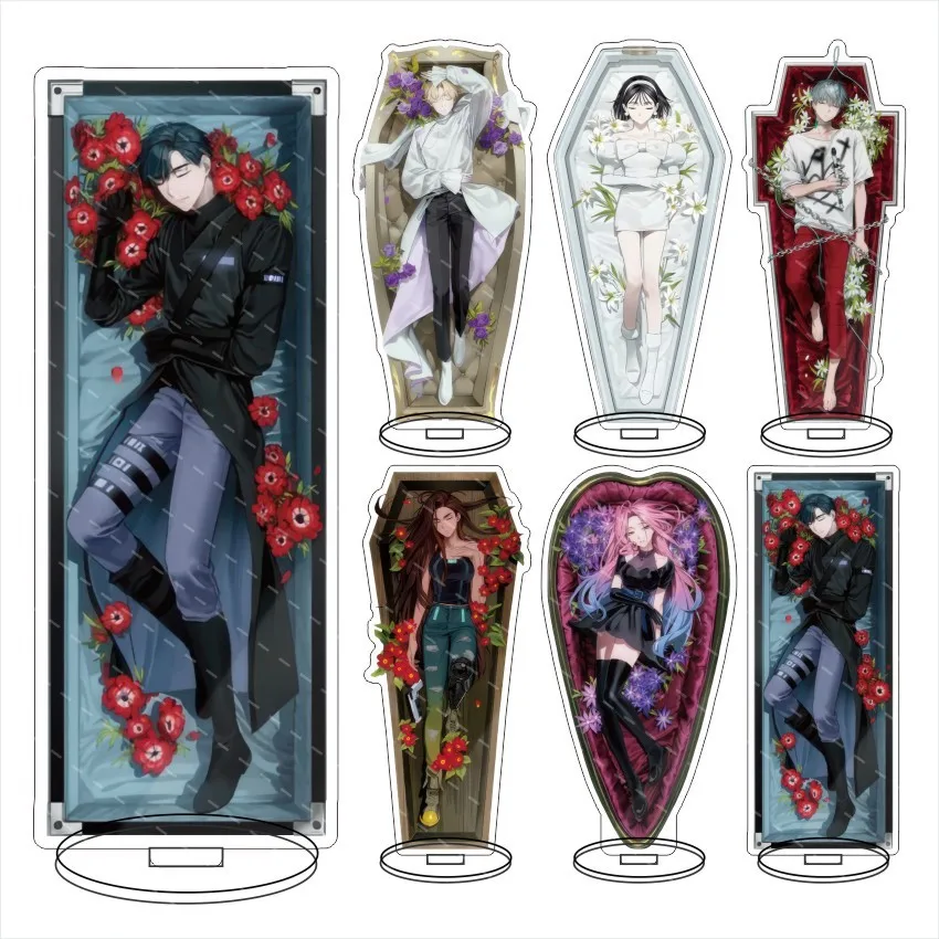 

Alien Stage Anime Acrylic Cartoon Figure Display Stand Model Plate Sua Ornament Keychain Friends Girl Gift Accessories Q Version
