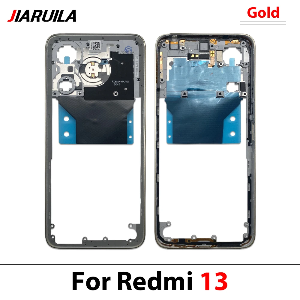 NEU Mittelrahmen Mittelgehäuse Ersatzteile für Xiaomi Redmi 13 13C 14C A5 Mittelrahmen – Detail 15