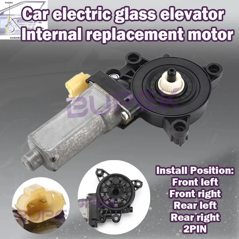 

82460/82450/83460/83450-2P000 For Kia Sorento II 2010-2015 Car electric glass elevator motor Internal replacement 2 PIN parts