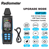 Electromagnetic Radiation Meter MESTEK EMF02 Strength Interference Electric Field Magnetic Radiation Instrument VA Color Screen