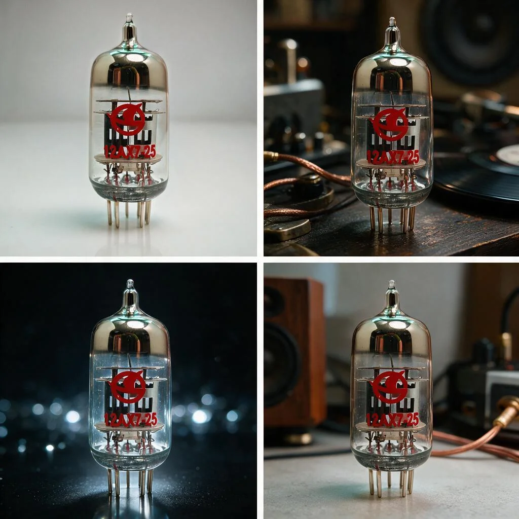 12AX7-25 진공관은 ECC83 7025 6N4를  - Tube Preamp 12Ax7 Phono 리뷰 및 가격