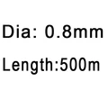 Diámetro: 0.8 mm