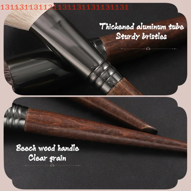 Soft Animal Hair Makeup Brush Set - Eyeshadow Lip Brush Beauty Tools Smudge Brush Single Complete Kit for Makeup Enthusiasts