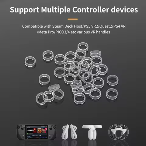 For Steam Deck/Oled Rocker Protection Ring Small Anti-wear Grinding Groove Powder Artifact VR2/Pico4 Accessories