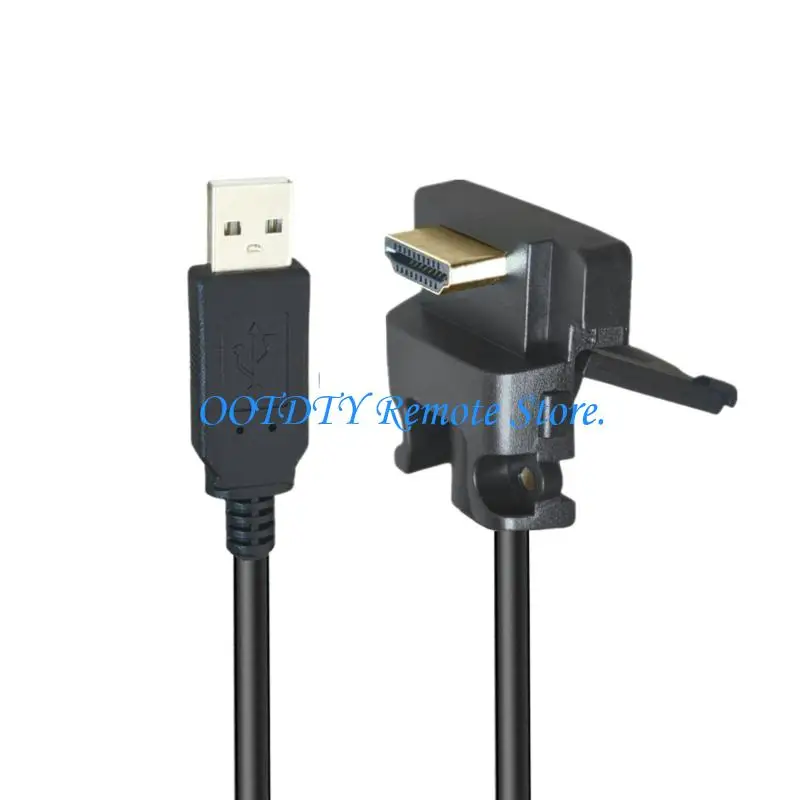 

2M USB A мужской HDTV угловой кабель для передачи данных для IPP3320 IPP350 ISS250 296100039 POS-машин