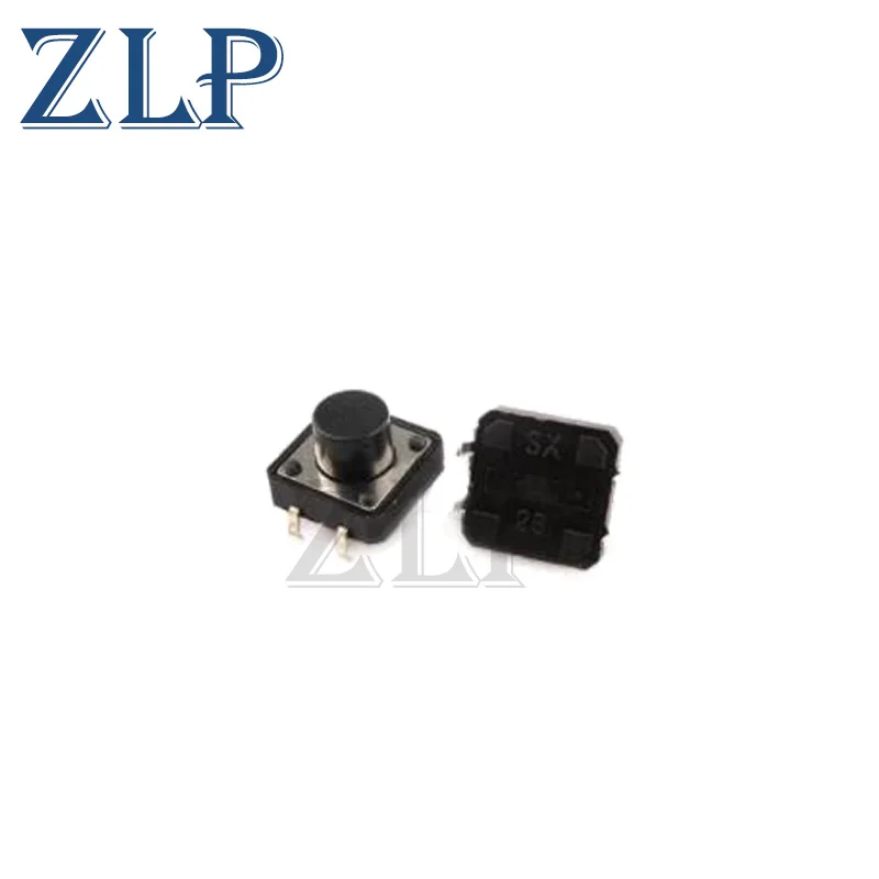 diy electronic kit lot 12x12x8MM buttons B3F4055 12*12*8MM light touch switch square column with black NEW