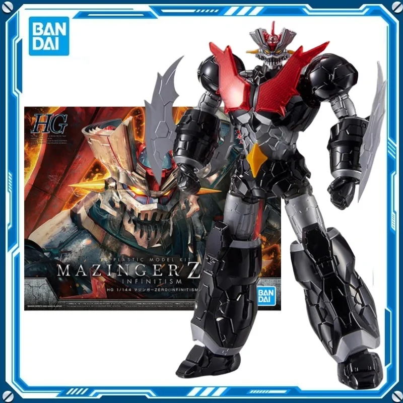 In Stock Bandai Infinitism Hg 1/144 Mazinger Zero Assembly Models Ver. Anime Action Figures Model Collection Toys Gifts