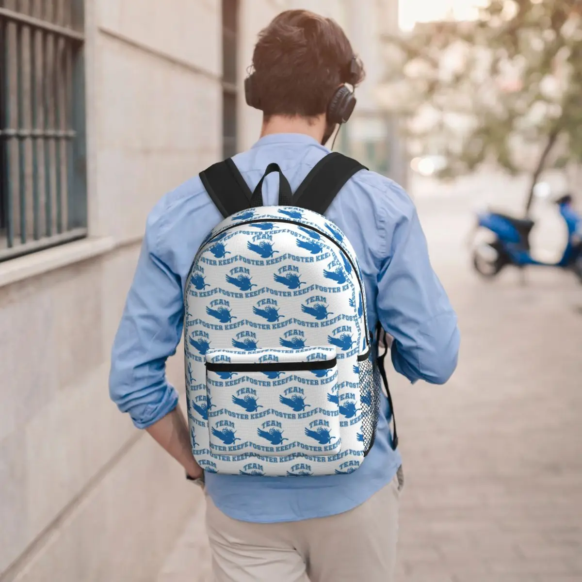 

Team Foster Keefe Silveny Keeper Of The Lost Cities Backpack Student BookBag Kid School Bag Computer Shoulder Bags for Men Women