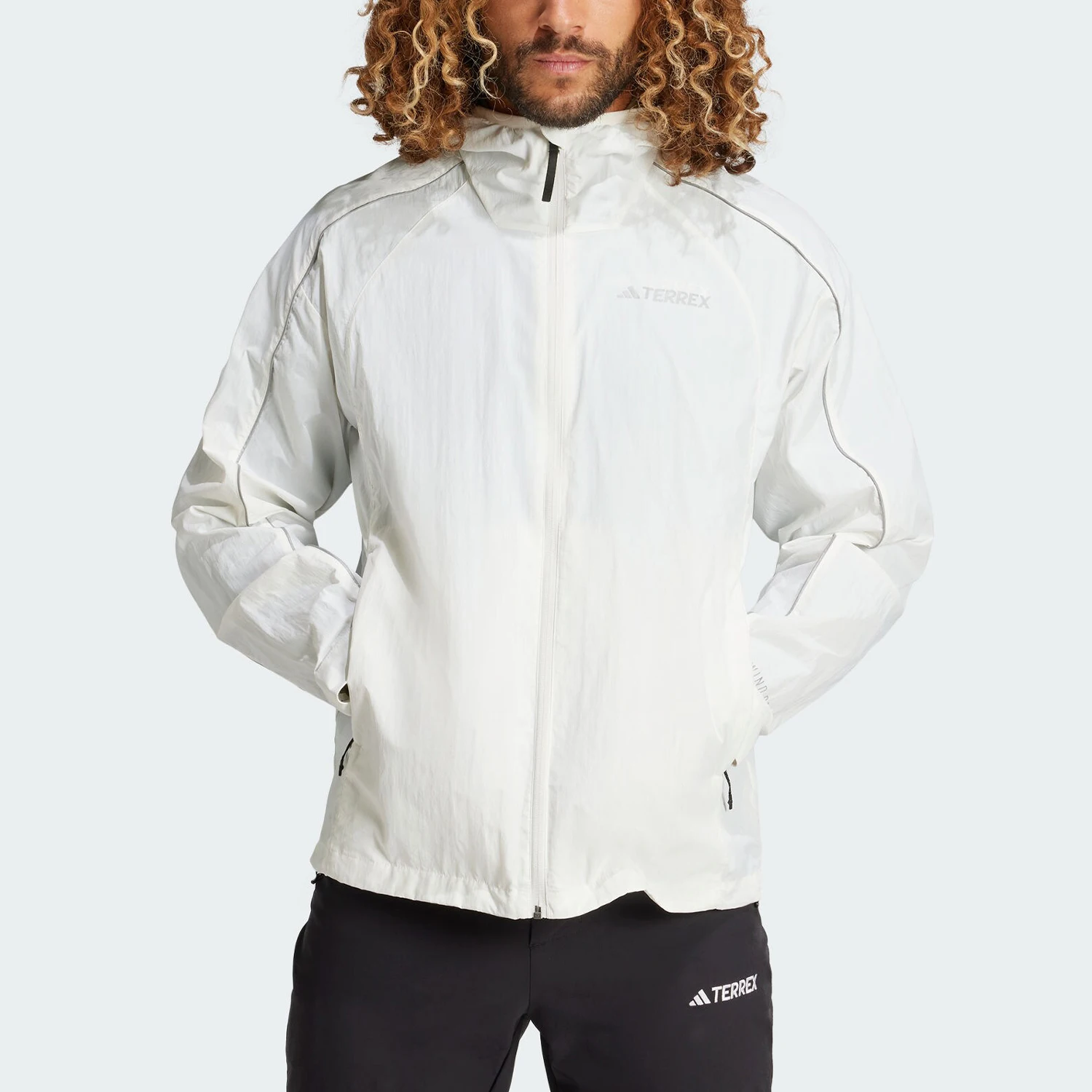 

Adidas Originals новая мужская уличная ветрозащитная спортивная куртка с капюшоном JG5709