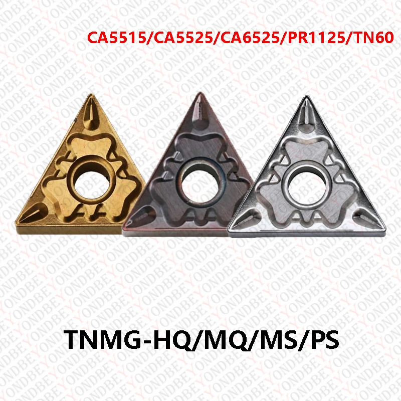 Original TNMG160404 TNMG160408 HQ MQ MS PS CA6525 TN60 PV90 CA5525 CA5515 PR1535 TNMG 160404 160408 Carbide Inserts Turning Tool